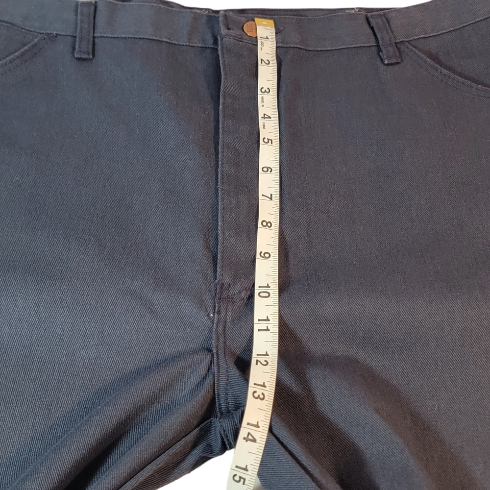 Big Ben Vintage Workwear Jobcore Heavy Canvas Dark Blue Work Pants Men's 40x34 - Picture 15 of 16
